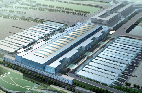 ”上海虹桥综合交通枢纽“