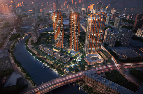 ”上海华侨城苏河湾“