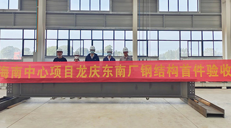 ”龙庆东南共筑海南第一高楼——海南中心项目建设“