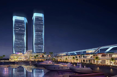 ”华彩海口湾广场“