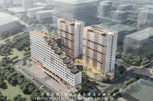 ”龙庆东南在建项目·江东智慧公寓项目“